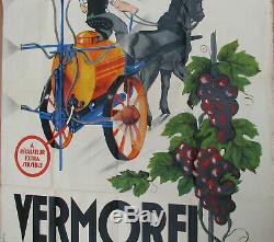 18. Vermorel. Villefranche Sur Saone. Vins / Vignes. 1 X Affiche. 79,6 X 120