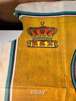 1913 affiche originale UNIVERSAL The World At Large Margarita Fischer 71x107