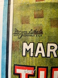 1913 affiche originale UNIVERSAL The World At Large Margarita Fischer 71x107