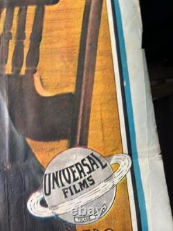 1913 affiche originale UNIVERSAL The World At Large Margarita Fischer 71x107