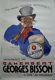 1937 Camembert Georges Bisson Par H. Le Monnier Affiche Originale Ancienne/36a