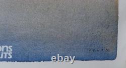 1988 FOLON Affiche poster compagnie WAGONS LIT tigre 60x90cm 1658 no copy