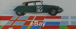 1 X Affiche Citroën ID 19. Championne D'europe. Format 103 X 87 CM