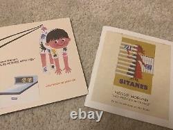 2 très rares catalogues daffiches et maquettes HERVÉ MORVAN