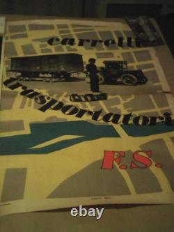 3Affiches Anciennes 2Italie 1Espagne Abîmées A saisir. Très jolies