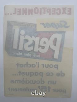 3 Affiches publicitaires. Années 1950. Savon Lux, Omo, Persil. Très bon état