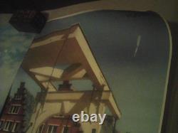 7Affiches Anciennes ORIGINALES. England Hollande. 64x100cm(3fois). 50x65cm