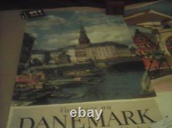 7Affiches Anciennes ORIGINALES. England Hollande. 64x100cm(3fois). 50x65cm