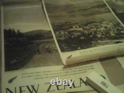 7Affiches Anciennes ORIGINALES. England Hollande. 64x100cm(3fois). 50x65cm