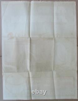 AFFICHE ANCIENNE 1920/3O AUTOMOBILE Suspension ART DECO. Original-vintage