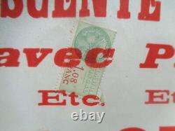 AFFICHE ANCIENNE ACROBATIE AERIENNE Lesparre LUCIEN CAVÉ Aviation vintage poster