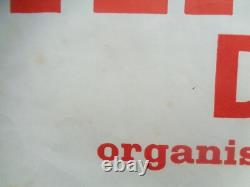 AFFICHE ANCIENNE ACROBATIE AERIENNE Lesparre LUCIEN CAVÉ Aviation vintage poster