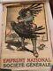 Affiche Ancienne Emprunt National Société Gen. Guerre 1914/1918 Marcel Falter