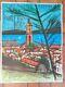 Affiche Ancienne Exposition 1978 Bernard Buffet Saint-tropez Aquarelles Mourlot