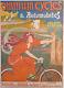 Affiche Ancienne Old Poster Automobiles Cycles Omnium Art Nouveau Charenton Pont