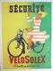 Affiche Ancienne Originale Solex Velosolex 120x160cm Signée René Ravo 1953 -1964