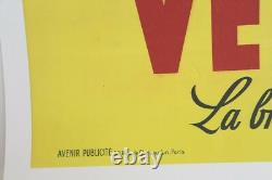 AFFICHE ANCIENNE ORIGINALE SOLEX VELOSOLEX 120x160cm signée René RAVO 1953 -1964