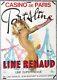 Affiche Ancienne Prenot Cir 1959 Casino De Paris Line Renaud Parisline 106x76