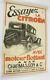 Affiche Citroen 1932 Garages Charmasson Gap Astier Barcelonnette Pierre Louys C4