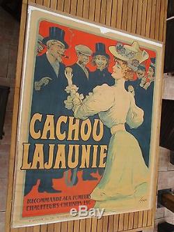 Affiche Originale Cachou Lajaunie Par Tamagno