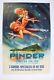 Affiche Originale Cirque Circus Pinder On Ice Assomption Ruddy Poster Ice Skate