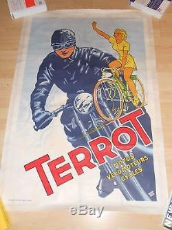 Affiche Originale Cycle Terrot