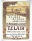 Affiche Originale Litho Machine Agricole Eclair Toulouse Buzet 1900 Tractomania