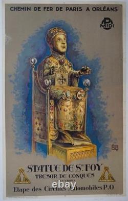 AFFICHE POSTER Conques