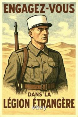 AFFICHE POSTER Légion Étrangère