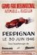 Affiche Poster Perpignan 1946