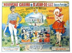 AFFICHE POSTER St Jean De Luz