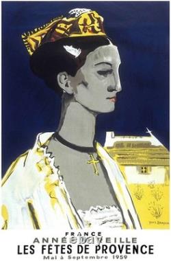 AFFICHE Poster Fêtes Provence