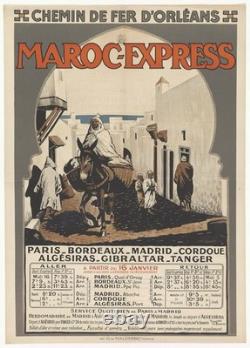 AFFICHE Poster Maroc
