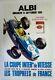 Affiche Sport Auto Troph. Coupe Vitesse Inter Circuit Albi 1969 D'après Beligond