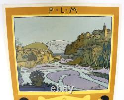AFFICHE TOURISME VAISON LA ROMAINE MONT VENTOUX AVIGNON PLM Léo Lelée 1925-27