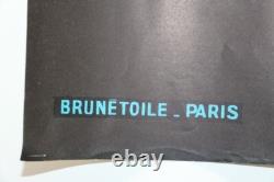 AFFICHE TV CONTINENTAL EDISON CENTAURE ARC EN CIEL LGBT GAY PRIDE 1967 sign ERIC