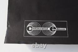 AFFICHE TV CONTINENTAL EDISON CENTAURE ARC EN CIEL LGBT GAY PRIDE 1967 sign ERIC