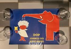 AFFICHE lithographique DOP Journees des enfant propre