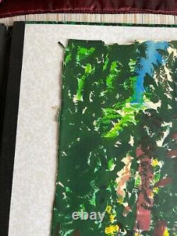 AFFICHE originale GO BY TRAIN TO CEVENNES 1955 en 62 cm x 100 cm SAINDRY