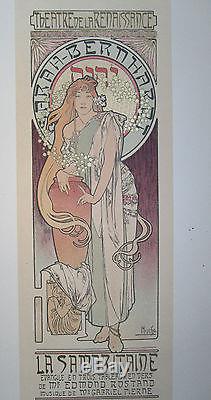 ALPHONSE MUCHA Maitres de l'affiche pl n°166 SAMARITAINE SARAH BERNHARDT 1899