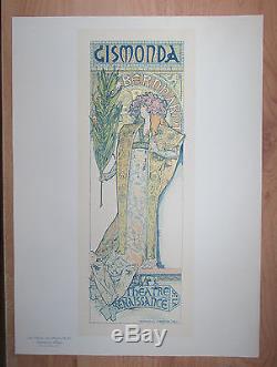 ALPHONSE MUCHA Maitres de l'affiche planche 27 GISMONDA SARAH BERNHARDT 1896