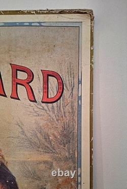 ANCIENNE PLV CARTON CHOCOLAT SUCHARD 1891 Authentique Matériel de Magasin