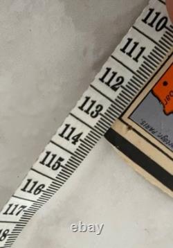 A. Collinet Air France Carte du Réseau Aérien Français Édition 1er janvier