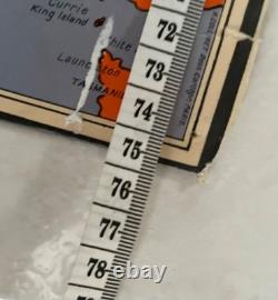 A. Collinet Air France Carte du Réseau Aérien Français Édition 1er janvier