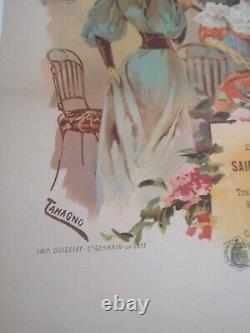Affiche 1898 St Germain en Laye Tamagno