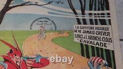 Affiche 1900- 1910 jean METTEX arrache clous CAVALADE