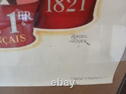 Affiche 1944 Raoul Auger. Napoléon