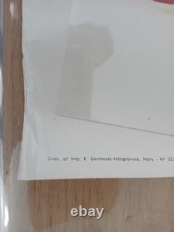 Affiche 1944 Raoul Auger. Napoléon