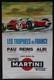 Affiche 1969 Les Trophees De France Albi Reims Pau Craven A 39x59cm 1643