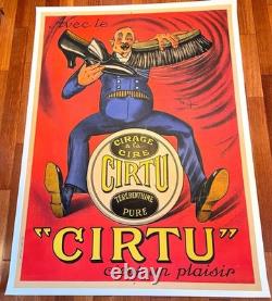 Affiche, Affiche ancienne, Cirage, vintage Poster